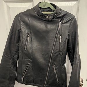 Michael Kors Leather biker jacket